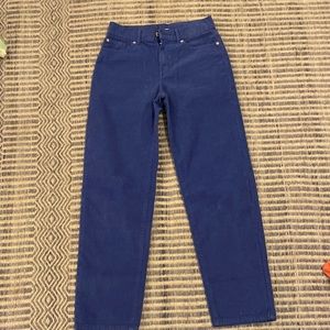 Urban Outfitters BDG blue corduroy straight legged pants l.